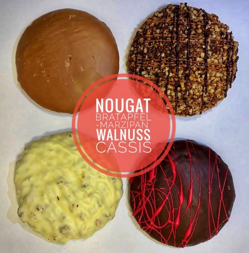Lebkuchen Spezial Päckchen 4 Stück gemischt