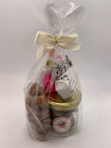 Geschenkbusserl Marzipan & gebrannte Mandeln ,Tartufo