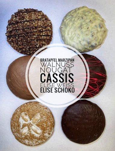Lebkuchen Päckchen 4x Spezial & 2x Elisen (6 Stück gemischt)