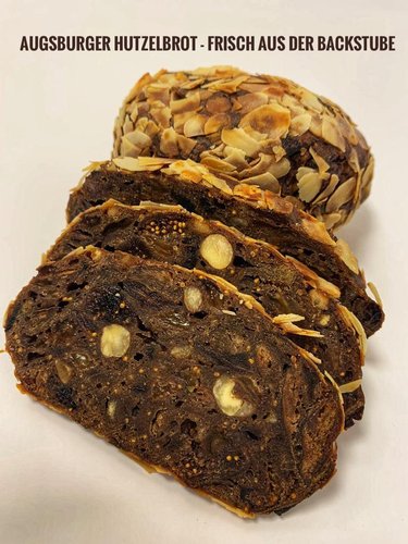 Hutzelbrot Augsburger 500 Gramm Laib 