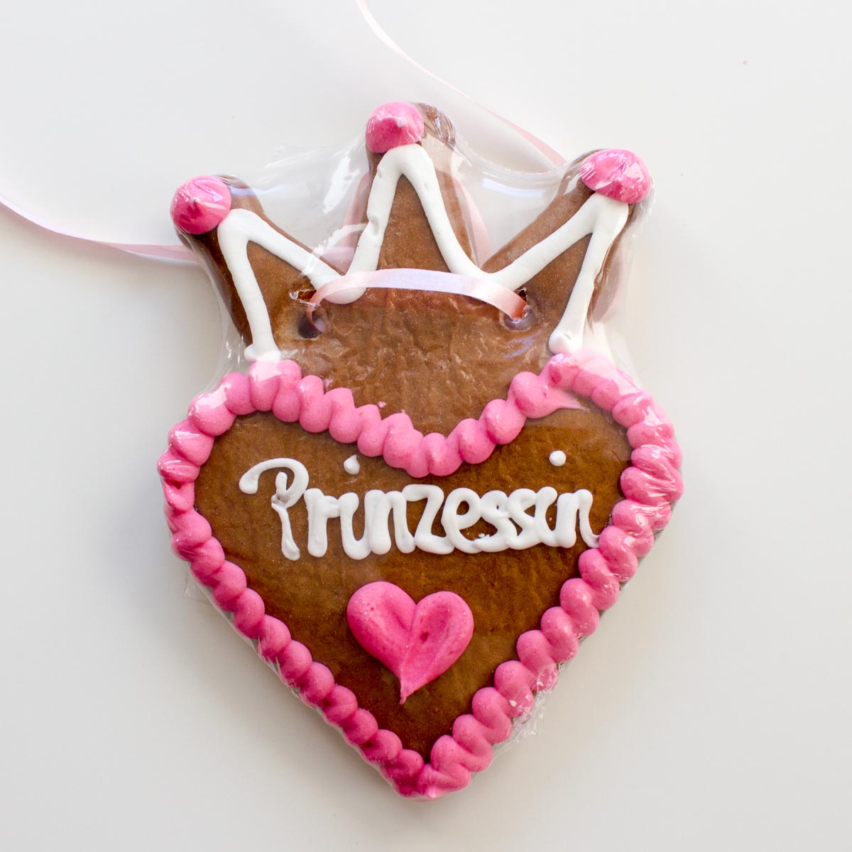 Lebkuchen Herz "Prinzessin" Krone
