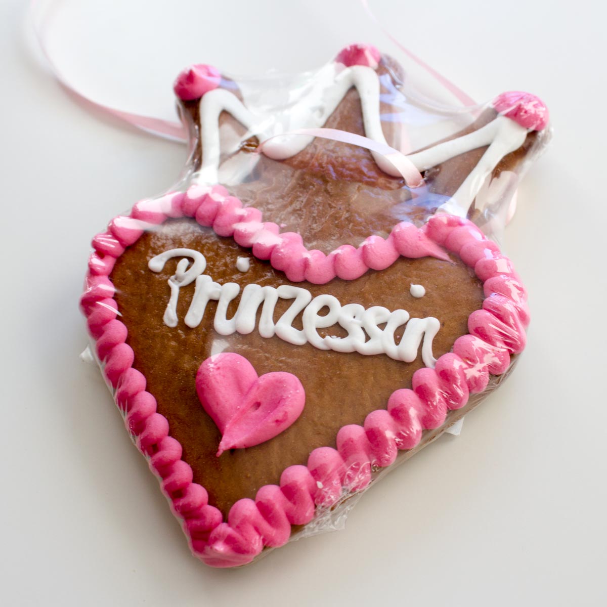 Lebkuchen Herz "Prinzessin" Krone